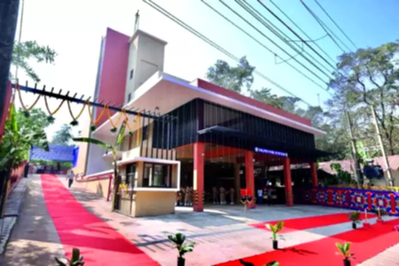 Goa CM Pramod Sawant Inaugurates Advanced Fire Station in Valpoi with Gym and Training Hall