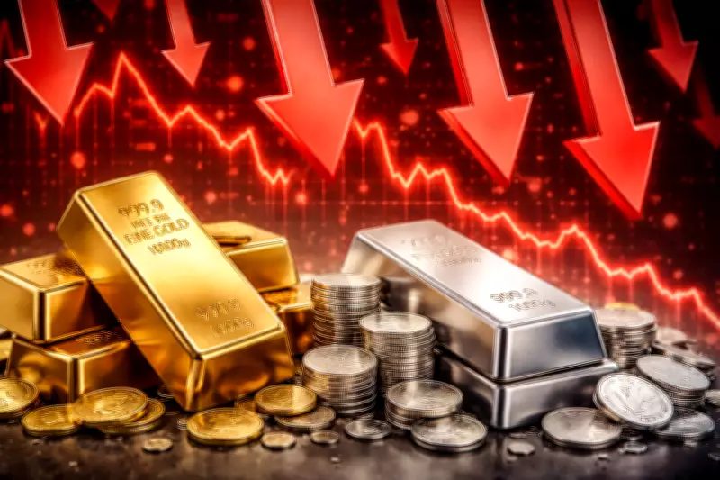 Gold, Silver Prices Crash 9% on Budget Day: MCX Shares Hit Lower Circuit