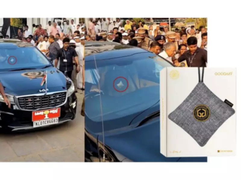GoodAir Gains Public Attention After Being Spotted in Kerala CM's Official Vehicle