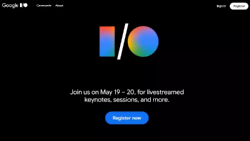 Google I/O 2026 Event Announced for May 19-20, 2026