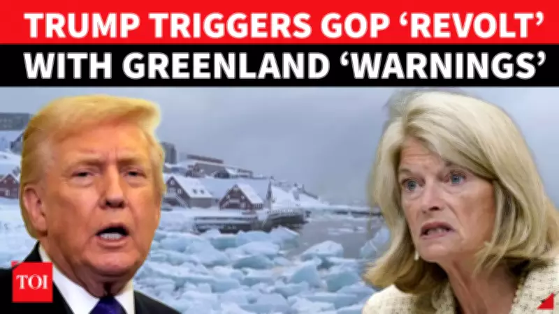 GOP Senators Stage Arctic 'Rebellion' in Greenland to Rebuild Trust After Trump's Annexation Push