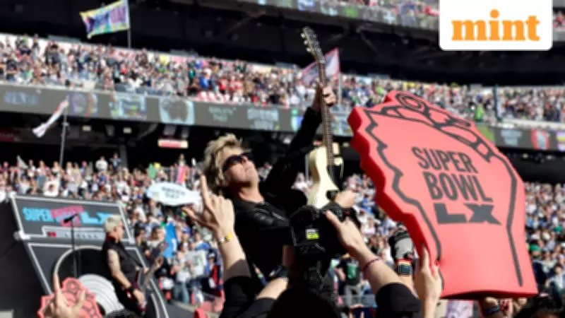 Green Day Ignites Super Bowl LX with Politically Charged American Idiot Medley