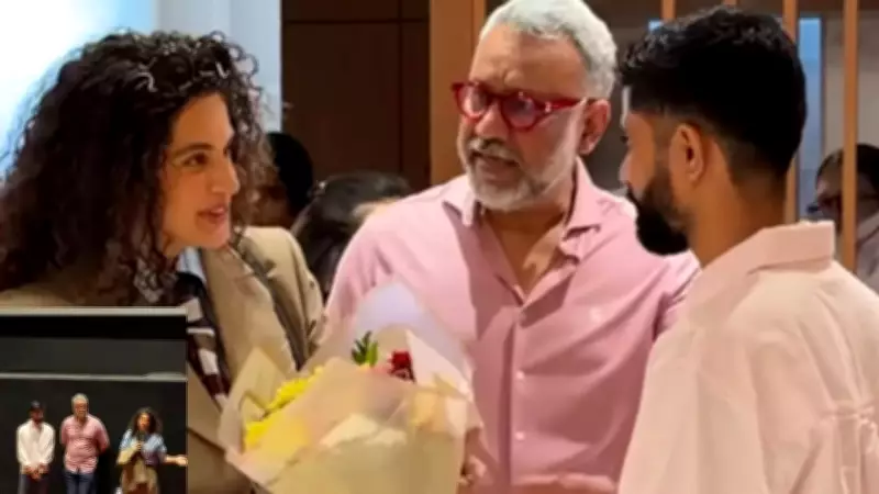 Gujarati Film 'Laalo' Team Meets Anubhav Sinha, Taapsee Pannu at 'Assi' Premiere