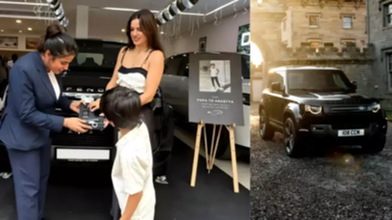 Hardik Pandya Gifts Son Agastya a Luxurious Land Rover Defender SUV
