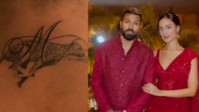 Hardik Pandya's Valentine's Tattoo for Mahieka Sharma Blends Love and Strength