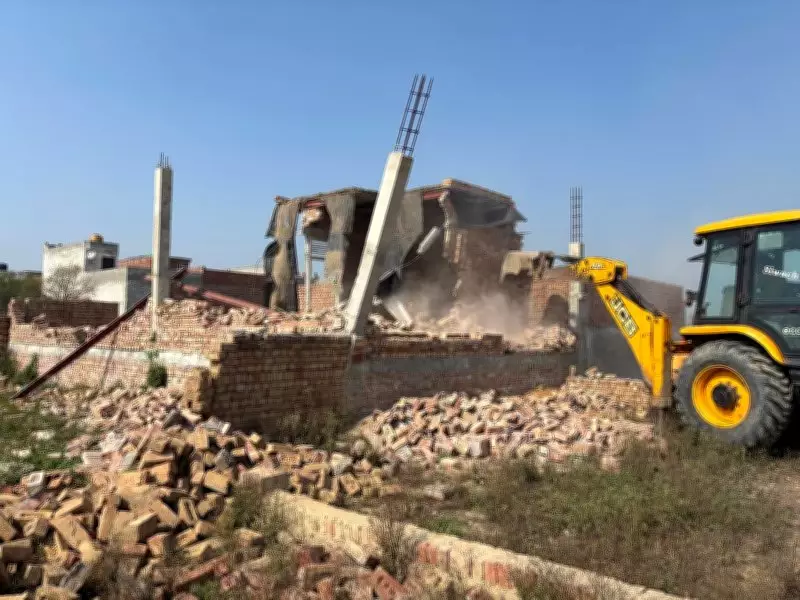 Haryana Authorities Demolish Illegal Colony in Bhiwani, Enforce Urban Planning Laws