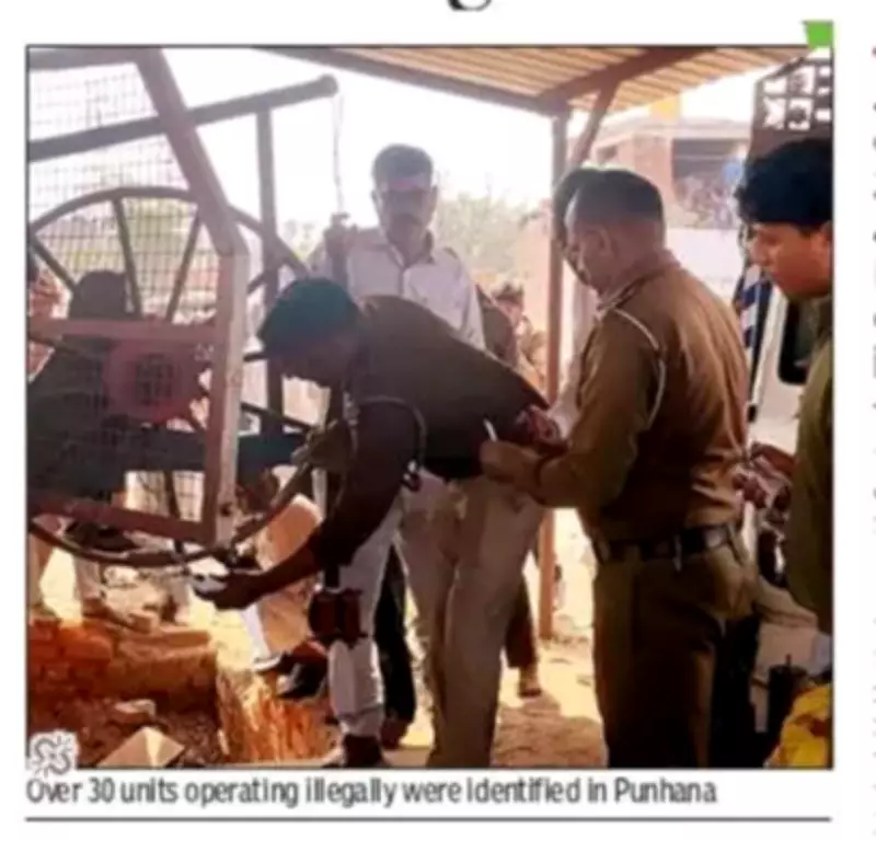 Haryana Forest Department Seals 24 Illegal Wood-Based Industries in Nuh District