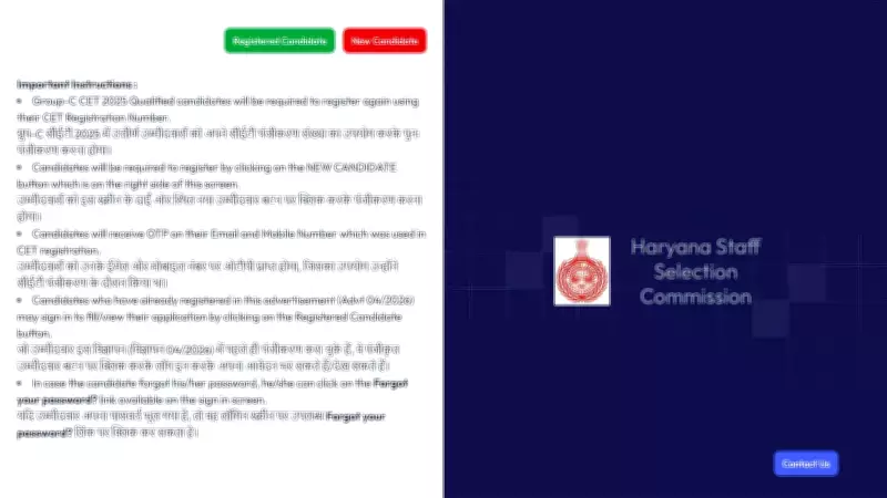 Haryana SSC Opens Applications for 4,227 Group C Posts in Phase-II Recruitment