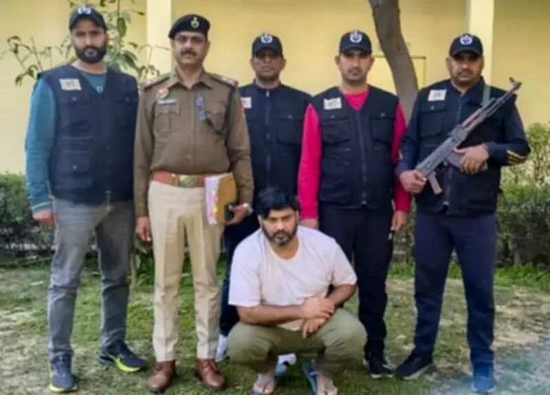Haryana STF Arrests Gangster Sombir After Deportation from USA in Major Crackdown