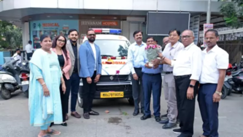 Healing Pharma Boosts Mumbai's Emergency Response with New CSR Ambulance Donation