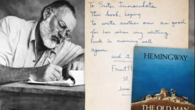 Hemingway's Final Inscription Reveals His Hope to Write Again Before Death