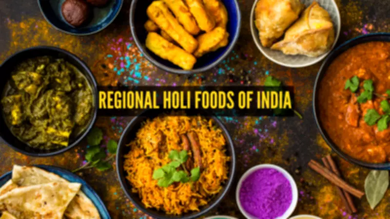 Hidden Holi Delights: 11 Regional Indian Festival Foods You Must Know