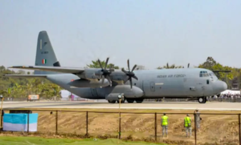 Highways Transformed into Emergency Airstrips for National Defence