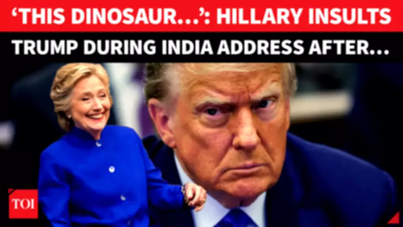 Hillary Clinton Slams Trump as 'Dinosaur' Over Climate Policies, Warns of Health Crisis