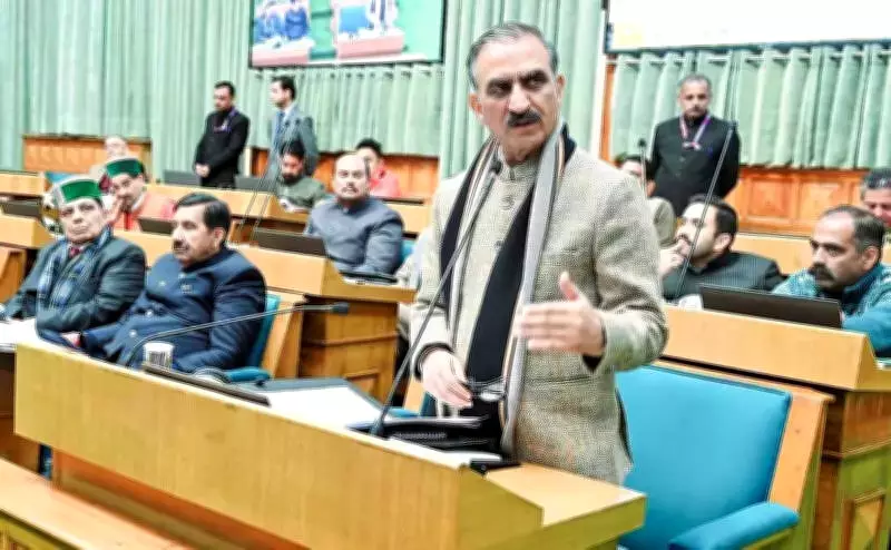 Himachal Assembly Passes Resolution Against Revenue Deficit Grant Discontinuation