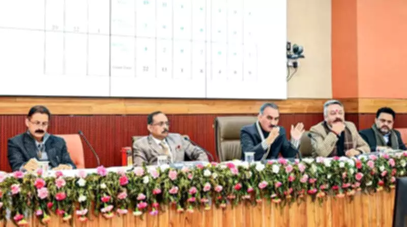 Himachal CM Sukhu Urges MLAs to Back 'Chitta-Free Himachal' Campaign