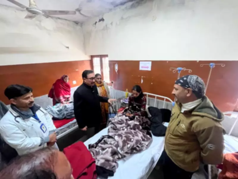 Himachal Congress Leader Parmar Visits Diarrhoea Patients, Criticizes Incomplete Hospital