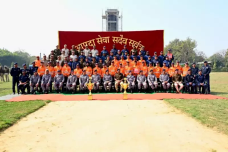 Himachal Pradesh's SDRF Team Clinches Top Honors in Regional Search and Rescue Contest