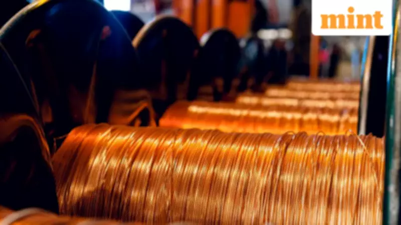 Hindustan Copper Stock Plummets 6% Amid Copper Price Slump, Dollar Strength