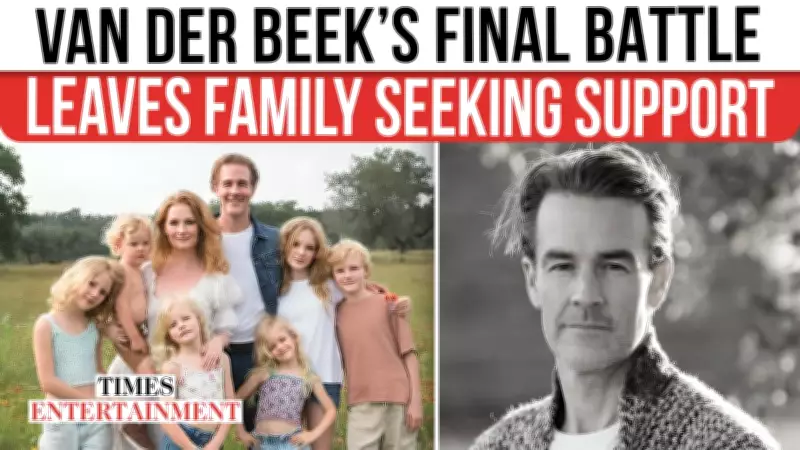 Hollywood Mourns James Van Der Beek, Family Seeks Aid Via GoFundMe