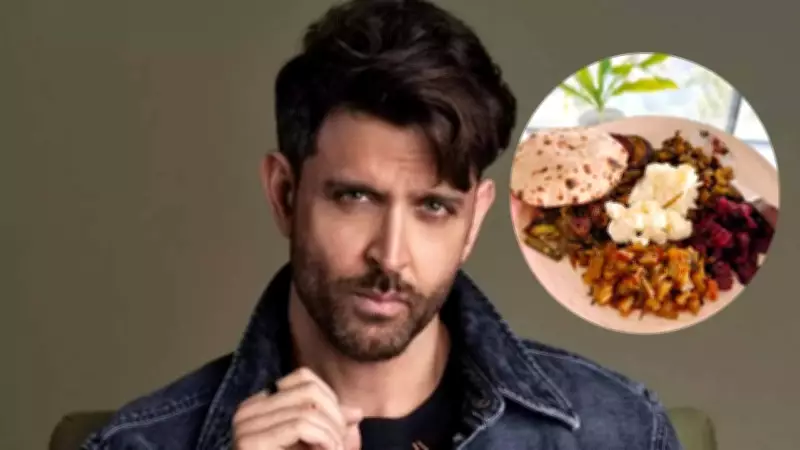 Hrithik Roshan's Surprising Post-Workout Meal: Jwar Roti & Veggie Delight