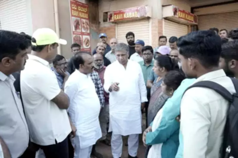 Hubballi MLAs Inspect Site for New 24x7 Water Supply Pipeline Installation