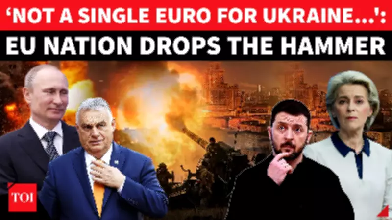 Hungary Blocks €90 Billion EU War Loan to Ukraine Over Oil Pipeline Dispute