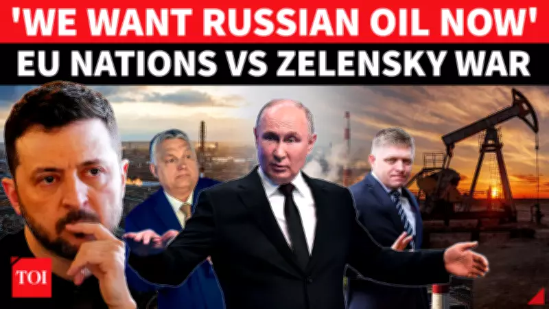 Hungary, Slovakia Threaten Ukraine With Gas, Power Cutoff Over Oil Dispute