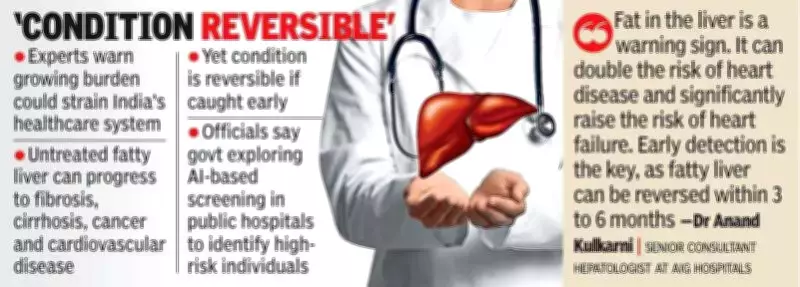 Hyderabad's Fatty Liver Crisis: 40.9% Adults Affected, Lifestyle a Key Driver