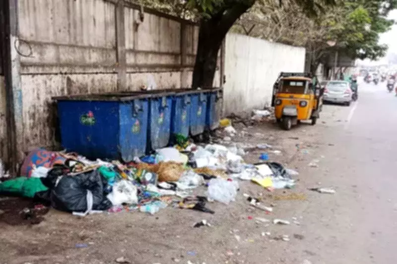 Hyderabad's Historic Hussaini Alam Faces Decade-Long Sanitation Crisis Near Charminar