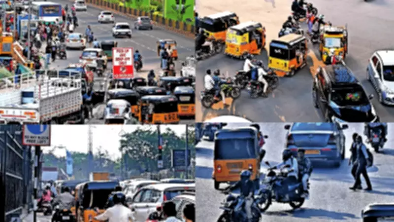 Hyderabad's Traffic Crisis: 1.3 Crore Challans in 2025 Reveal Self-Inflicted Chaos