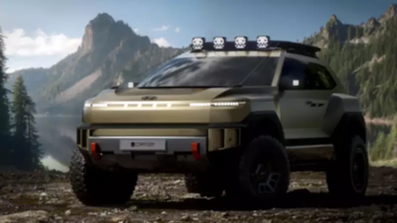 Hyundai Crater Concept SUV Unveils Rugged EV Vision for Adventure Market