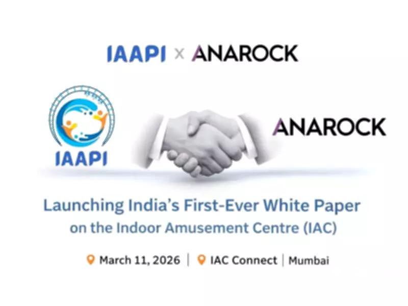 IAAPI and ANAROCK to Launch First White Paper on India's Indoor Amusement Centre Industry
