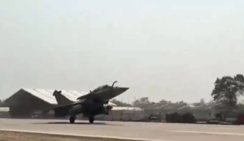 IAF Aircraft Makes Historic Trial Landing at Moran Highway Strip in Assam