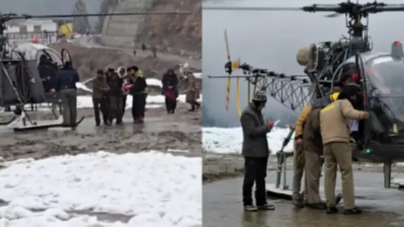 IAF's Heroic Rescue: Airlifts Paralyzed Woman from 9,000ft in Himachal Snowstorm