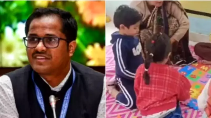 IAS Officer Pulkit Garg Enrolls Daughter in Anganwadi, Boosting Public Trust