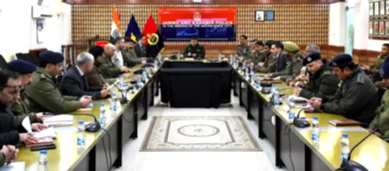 IGP Chairs High-Level Security Meet in Kashmir, Reviews Law and Order