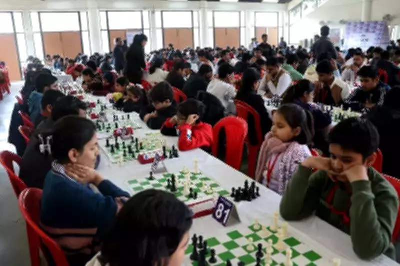IIT Kanpur Chess Club Hosts Massive FIDE-Rated Rapid Tournament