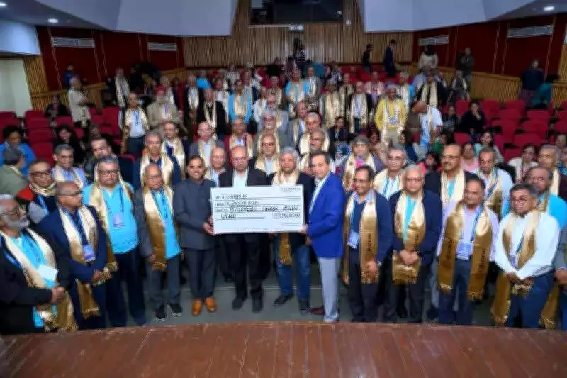 IIT Kanpur Class of 1976 Pledges Rs 13.4 Crore at Golden Jubilee Reunion