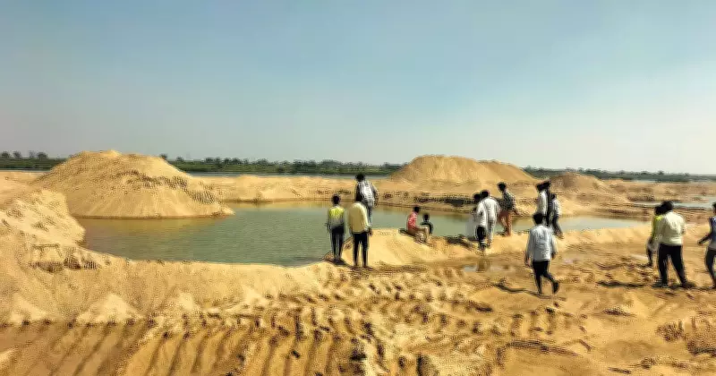 Illegal Sand Mining Ravages Karnataka's Rivers, Farms, and Public Finances
