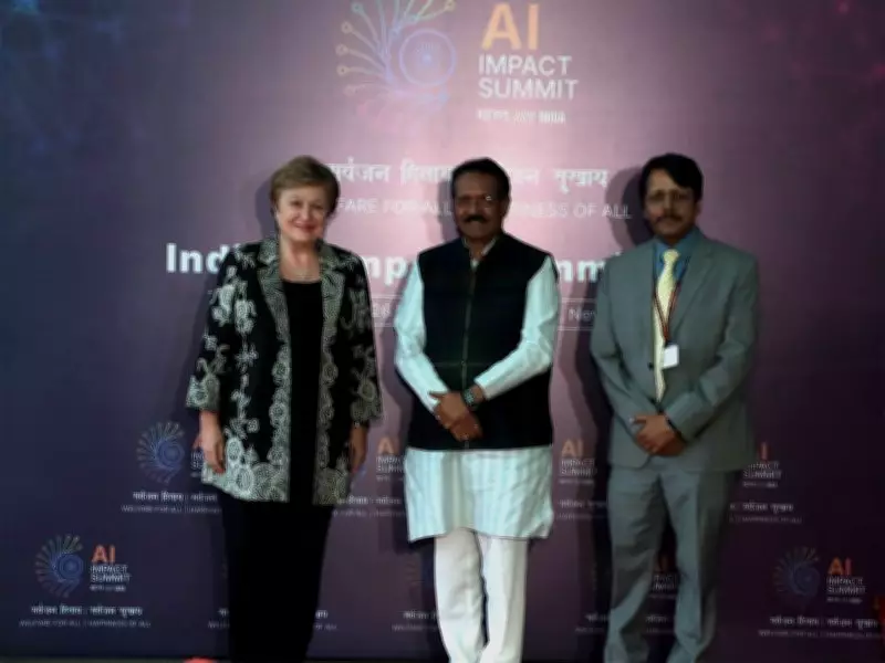 IMF Chief Kristalina Georgieva Arrives in Delhi for India AI Impact Summit