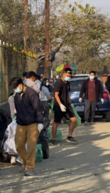 Imphal Youth Transform Valentine's Day with Civic Cleanliness Drive