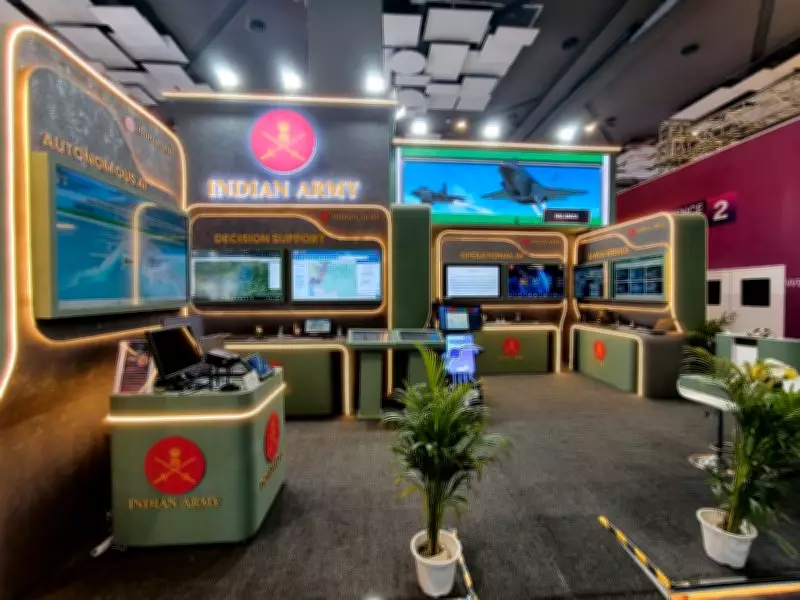 India AI Summit Showcases Army's Advanced Artificial Intelligence Systems in Action