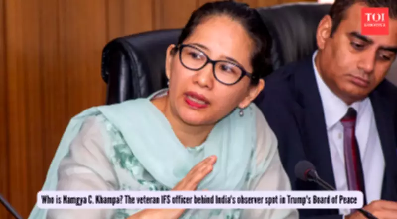 India Attends Trump's Board of Peace as Observer, Represented by Diplomat Namgya Khampa