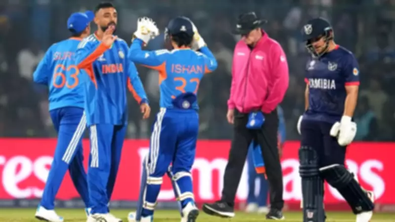 India Crushes Namibia by 93 Runs in T20 World Cup, Registers Historic Victory