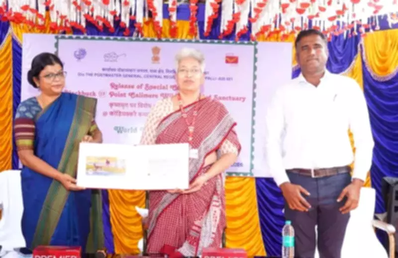 India Post Unveils Special Blackbuck Postal Cover on World Wetlands Day in Trichy