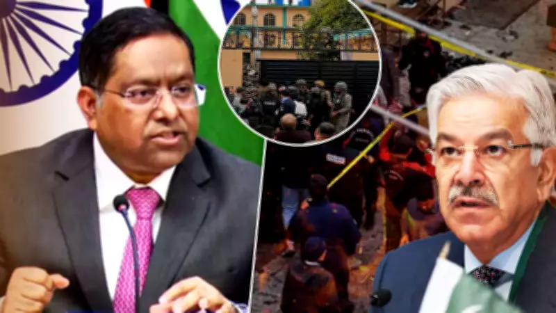 India Rejects Pakistan's Blame for Islamabad Mosque Blast, Cites 'Home-Grown Ills'