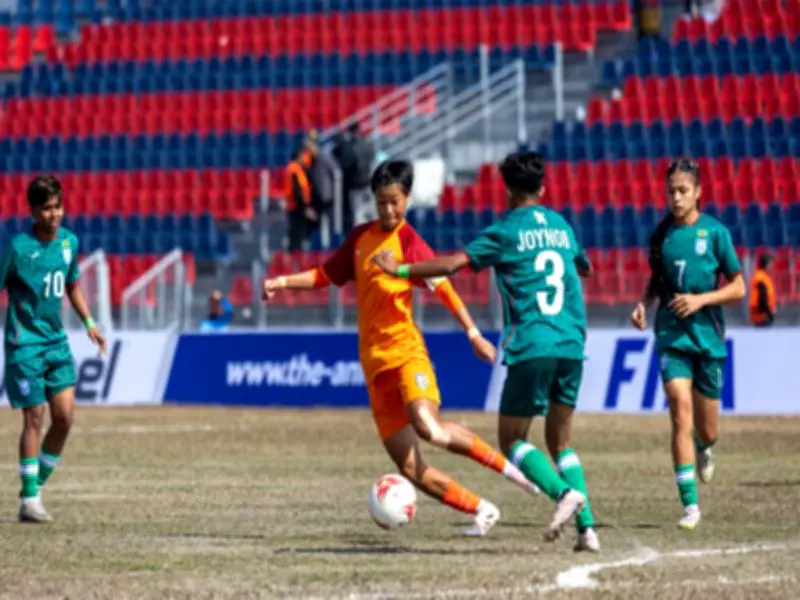 India U17 Women's Football Team Falls 2-0 to Bangladesh in SAFF U19 Championship Warm-Up