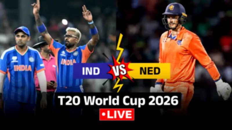 India vs Netherlands T20 World Cup 2026 Live: Narendra Modi Stadium Hosts Thrilling Clash