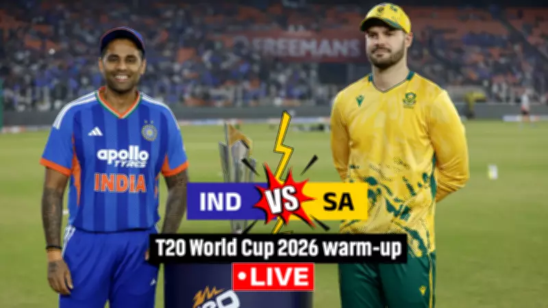 India vs South Africa T20 World Cup Warm-Up: Live Score Updates from Navi Mumbai
